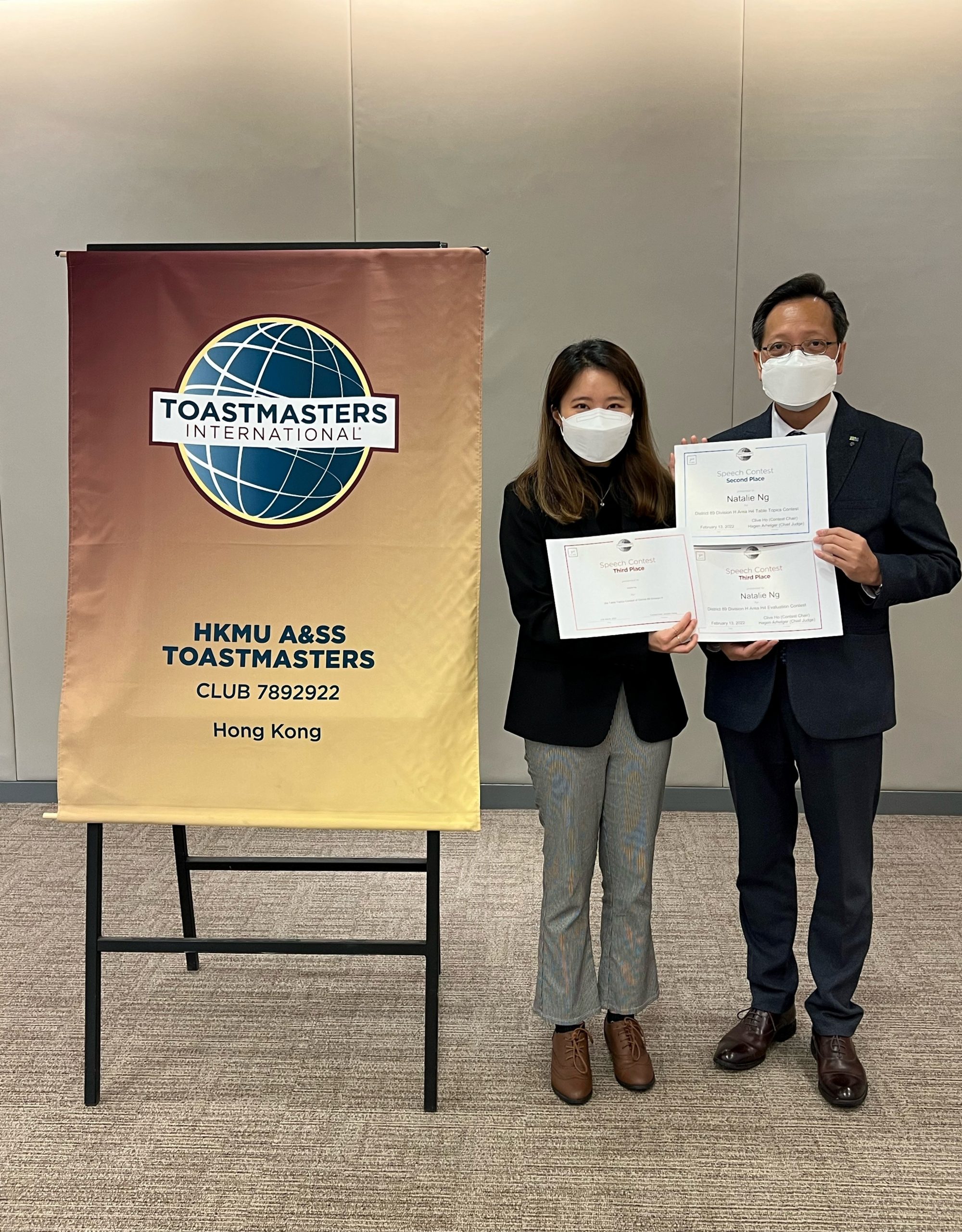 HKMU A&SS Toastmasters Club Member wins awards in international speech  contest - School of Arts and Social Sciences - Hong Kong Metropolitan  University